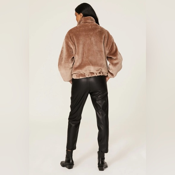 Blank NYC Bicoastal Faux Shearling Jacket- XS, NWT - Picture 6 of 14